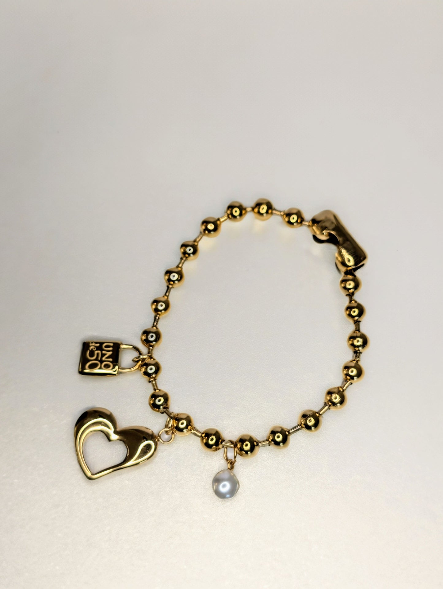 Pearl-Hearted Bracelet