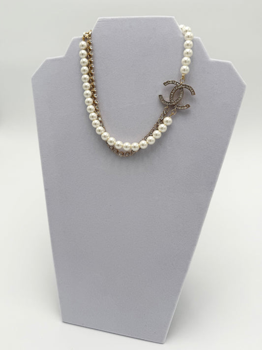 Pearls & Diamonds Chocker