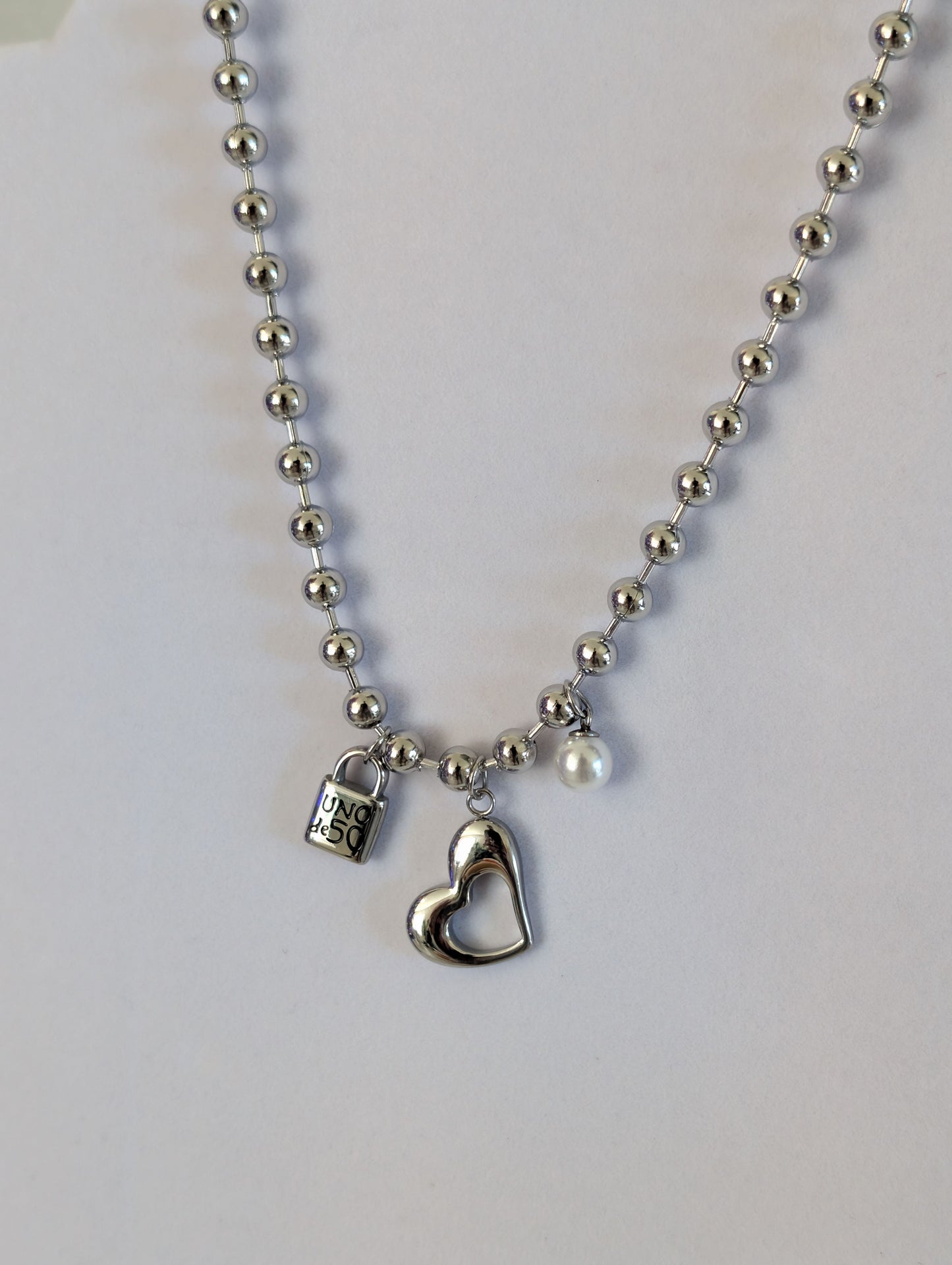 Pearl-Hearted Necklace