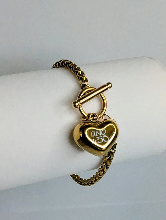 Heart Me Bracelet - Gold