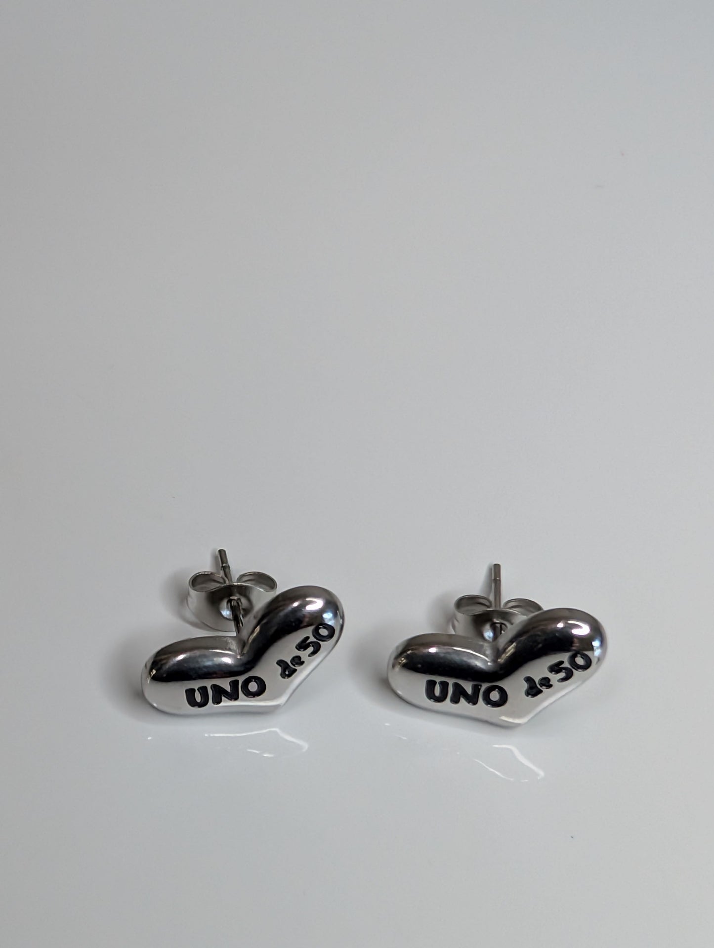 Uno Heart Earrings