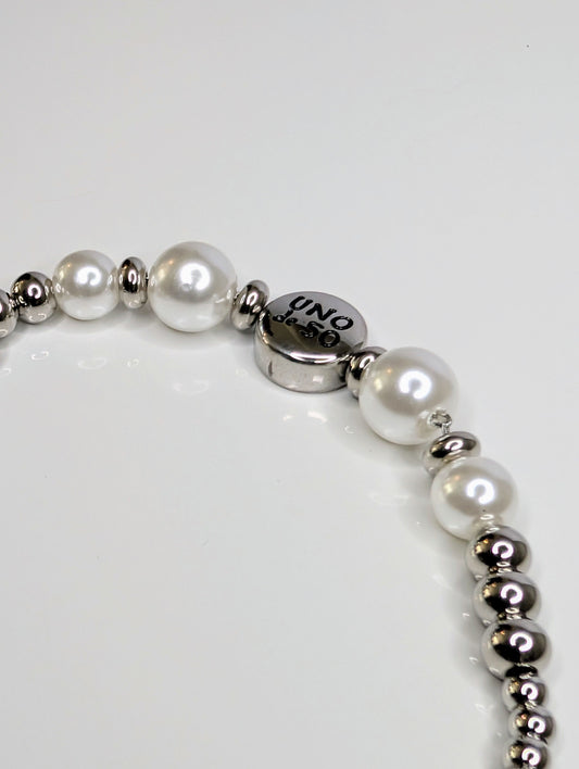 Pearl Silver Bracelet